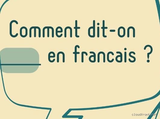 Comment on dit cours ? Décryptage sémantique pour ne plus jamais hésiter