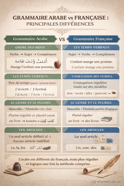 Le français et l'arabe sont-ils apparentés ? Entre racines génétiques divergentes et mariages linguistiques de raison