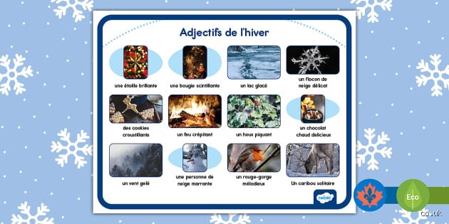 Quel est l'adjectif de l'hiver ?