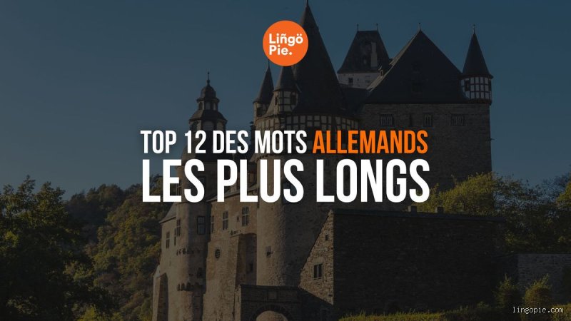 Quel est le mot le plus long d'Allemagne ?
