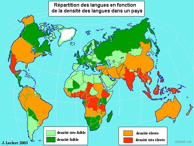 Quelle est la langue la moins utilisée au monde ?