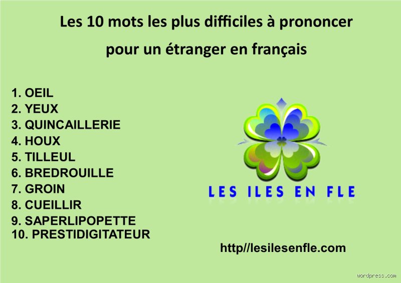 Quels sont les 5 mots les plus difficiles à prononcer en français ? Le défi ultime de la phonétique dévoilé