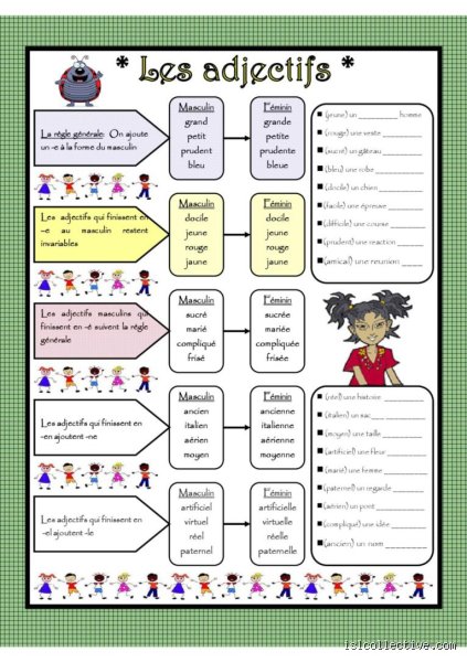 Quels sont les adjectifs qualificatifs rares ?