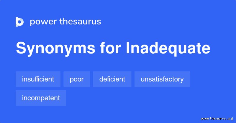 Qui est inadéquat ? Les synonymes et ce qu'ils révèlent vraiment