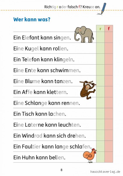 Wie schnell Lesenlernen 1. Klasse?