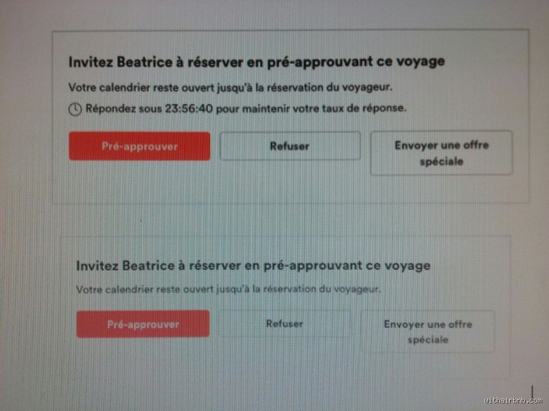 Combien de temps dure une pré-approbation sur Airbnb pour valider définitivement votre réservation ?