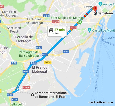 Comment entrer dans Barcelone en voiture ?