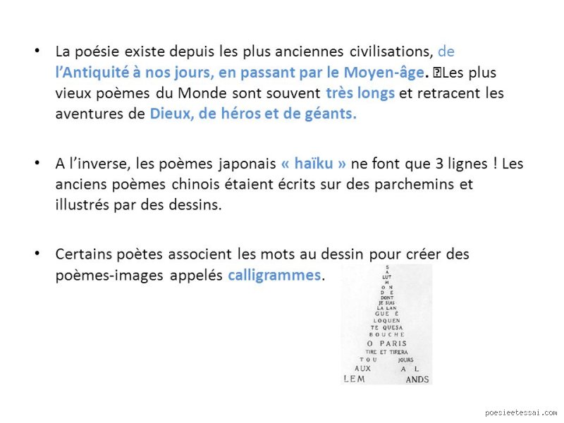 Comment s'appellent les lignes d'un poème : les vers décryptés