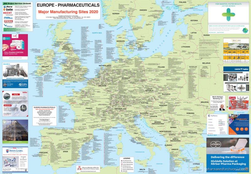 Wo werden die meisten Medikamente für Europa hergestellt?
