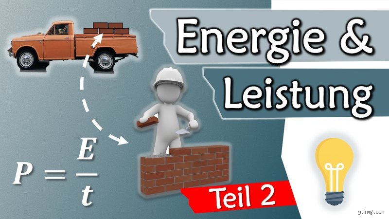 Ist Energie und Leistung das Gleiche?