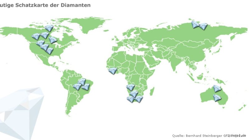 Kann man in Deutschland auch Diamanten finden?