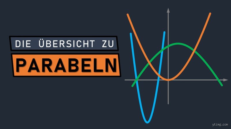Was gehört alles zu Parabeln?