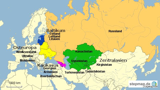 Welche Namen hatte Russland?