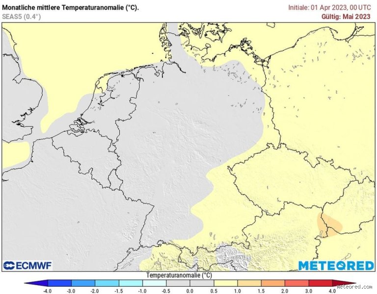 Wie kalt ist es im Mai?