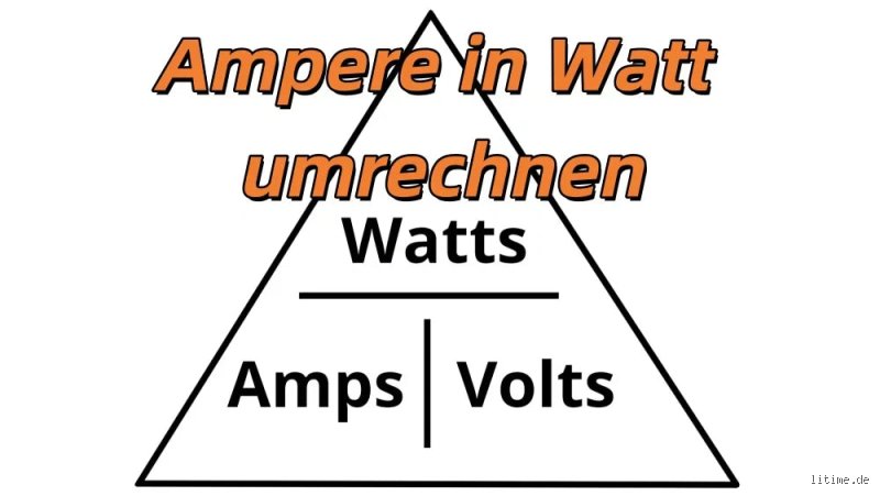 Wie viel Ampere sind 500 Watt?