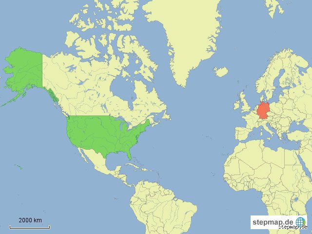 Wie viel mal größer ist Russland als USA?