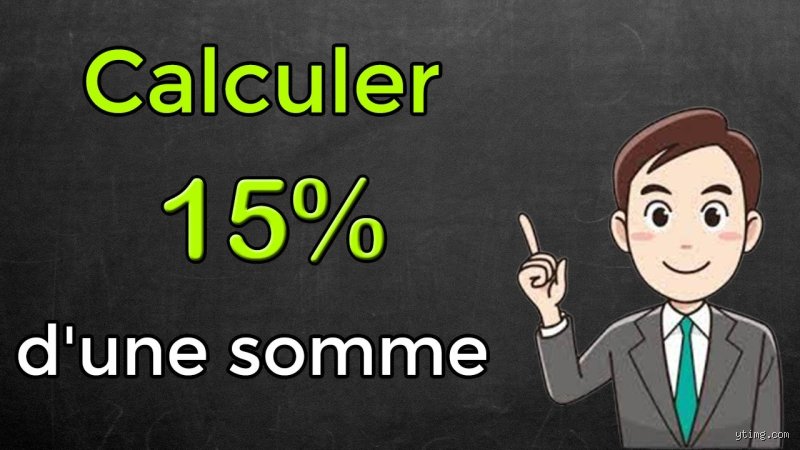 Comment Calculer 15% Sans Tête-à-Tête avec les Chiffres