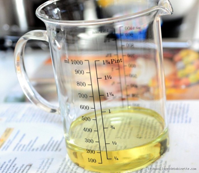 Comment mesurer 1/4 de litre ?