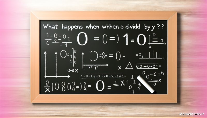 Que se passe-t-il si 0 est divisé par 1 ? Le verdict implacable des mathématiques modernes expliqué simplement