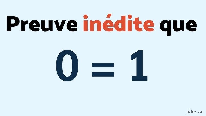 Quelle est la vraie réponse à 1 0 ? Pourquoi ce calcul élémentaire rend fous les algorithmes et les mathématiciens
