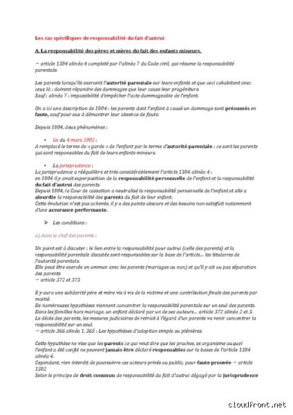 Qui est le responsable légal : père ou mère ?