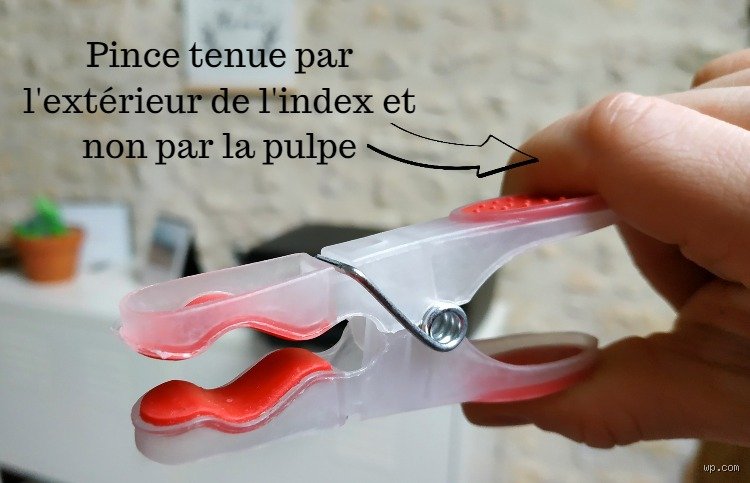 Pourquoi ne pas piquer la pince ?