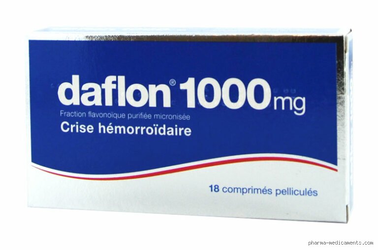 Quand prendre le Daflon 1000 ?