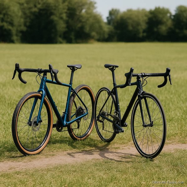 Ist ein Rennrad schneller als ein Gravelbike?