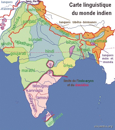 Où parle-t-on le français en Inde ?