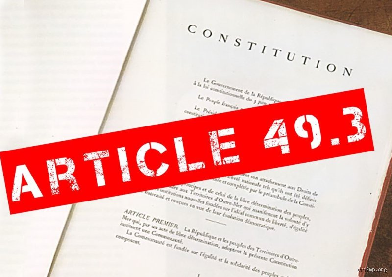 Pourquoi le 49-3 existe ?