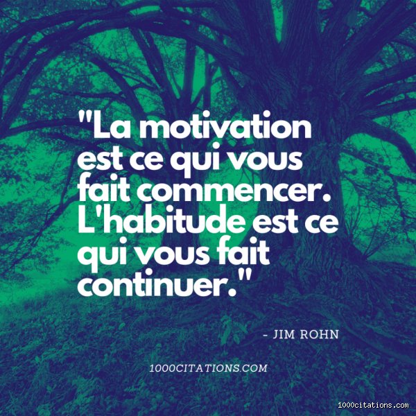 Quelle est la meilleure motivation ?