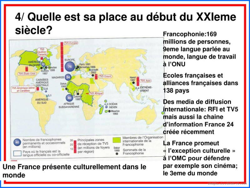 Quelle est la place de la France dans le monde en 2023 ?