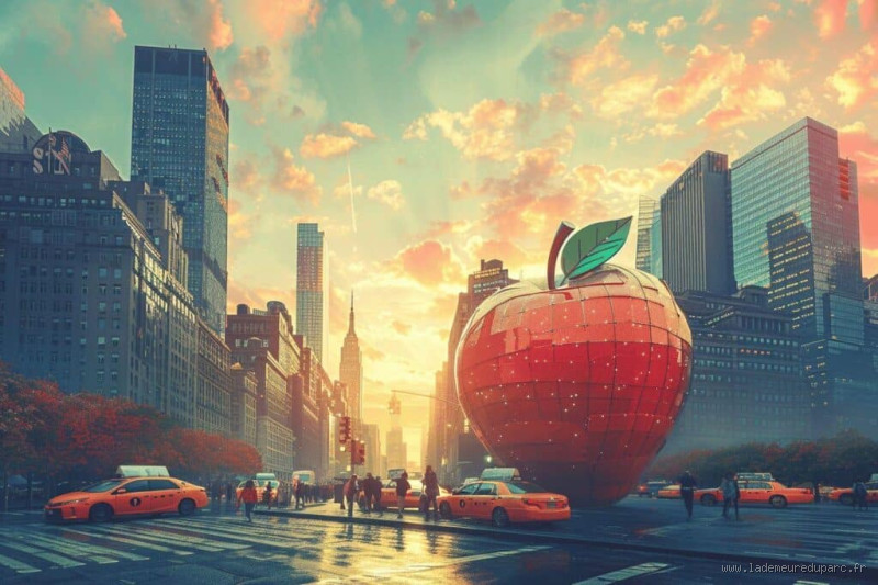 Pourquoi on dit "La Grosse Pomme" ? L'origine intrigante d'un surnom mythique