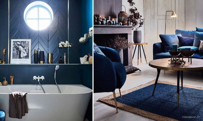 Quelle couleur pour le bleu marine ?
