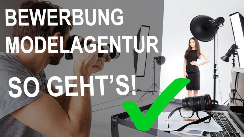 Wie meldet man sich als Model an?