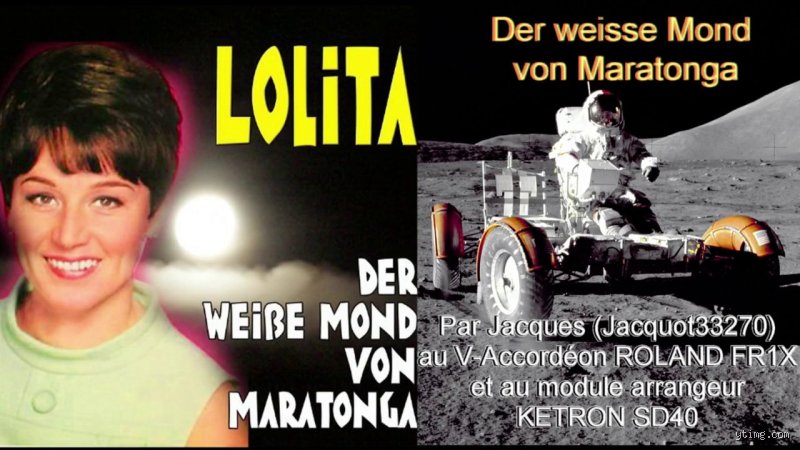 Wer singt das Lied „Der weiße Mond von Maratonga“?