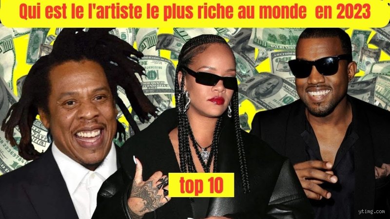 Qui est l'artiste américain le plus riche en 2023 ?