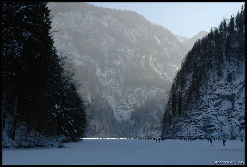Wann war das letzte Mal der Königssee zugefroren?