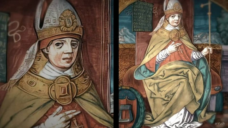 War schon mal eine Frau Papst?