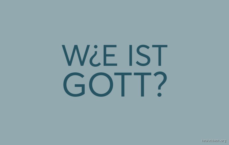 Gott in der Bibel: Mehr als nur ein alter Mann mit Bart? Eine Entdeckungsreise!