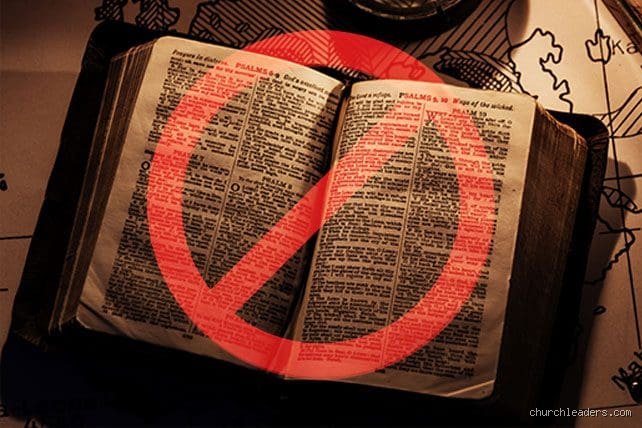 Wo ist Bibel verboten?
