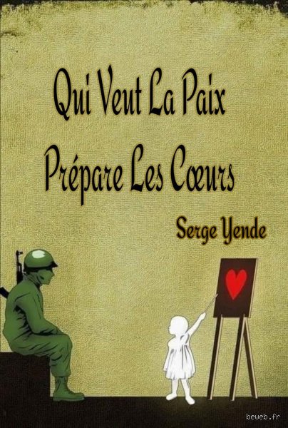 Comment Appelle-t-on quelqu'un qui veut la paix ?