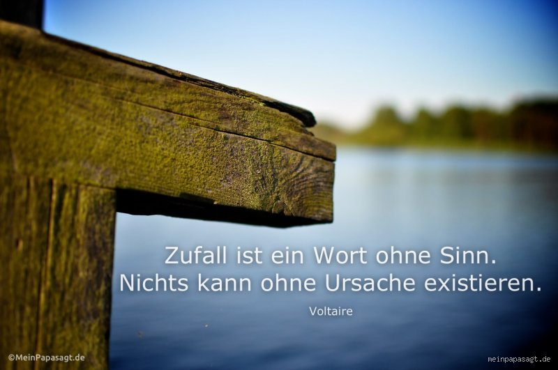 Ist das Leben nur ein Zufall?