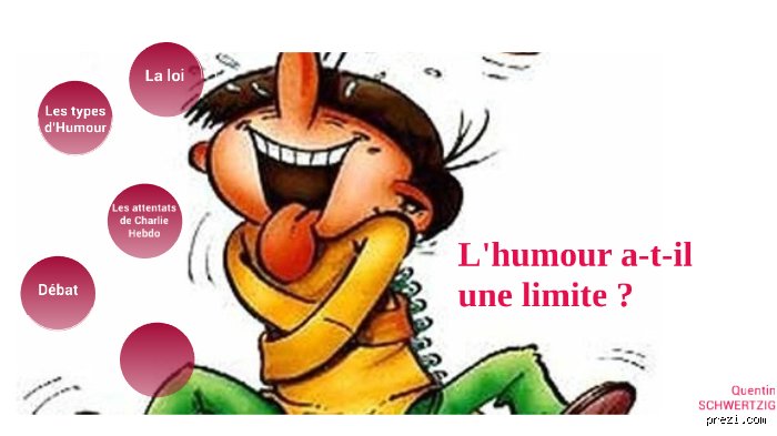 Quelles sont les limites de l'humour