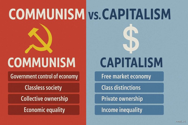 Quelle est la différence entre communisme et capitalisme ? Le duel des siècles enfin expliqué sans langue de bois