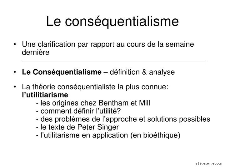 Quelle est la théorie du conséquentialisme de Peter Singer et comment bouscule-t-elle notre éthique quotidienne ?