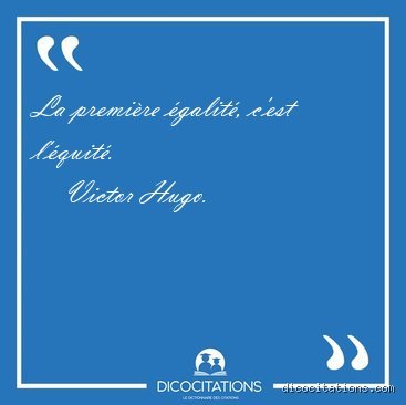 Quelle est une citation célèbre sur le thème de l’équité pour repenser notre vision de la justice sociale ?