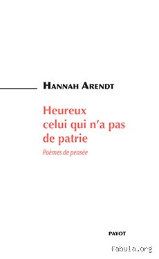 Qui n'a pas de patrie mot ?