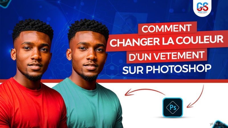 Comment changer la couleur d'un T-shirt sur une photo ?