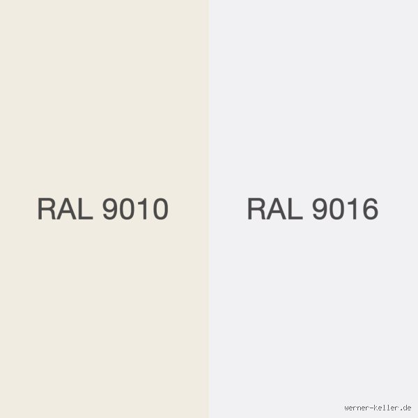 Was ist heller 9010 oder 9016? Der fundierte Vergleich der Standard-Weißtöne